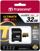 32GB MicroSD (Class 10). UHS-I (U3) +SD adapter , Transcend