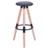 Scaun de bar Hoker Camry negru