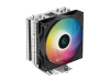 AC Deepcool "AG400 BK ARGB" (≤31.6dB, 500-2000RPM, 75.89 CFM, 120mm, ARGB, 220W, 4x6mm, 614g.)