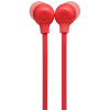 Earphones  Bluetooth  JBL T125BT Red