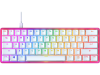 Gaming Keyboard HyperX Alloy Origins 60, Mechanical, TKL, Steel frame, Onboard memory,RGB, Pink, USB