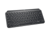 Wireless Keyboard Logitech MX Keys Mini, Compact, Premium typing, F-keys, Spherical keys, Backlit, 2