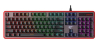 Gaming Keyboard Havit KB870L, Mechanical, Metal Plate, Blue SW, RGB, Win Lock, 26-Anti-Ghosting, 104