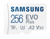 256GB MicroSD (Class 10) UHS-I (U3) +SD adapter, Samsung EVO Plus "MB-MC256KA" (R:130MB/s)