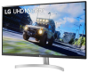 31.5" LG 32UN500-W, White/Bk, VA, 3840x2160, 75Hz, FreeSync, 4ms, 350cd,HDR10,HDMI+DP+AudioOut,Spkrs