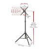TV portable tripod Barkan ''TP310'' Black 13"-65" Tilt, max.110kg, VESA mm: up to 400x400mm