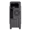 Case ATX GAMEMAX G563, w/o PSU, 3x120mm, Blue LED, Full Transparent panel, USB3.0, Black