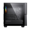 Case mATX GAMEMAX Cyclops, w/o PSU, 2x120mm ARGB fans, ARGB Hub, TG, Dust Filter, USB 3.0, Black/Red