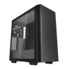 Case ATX Deepcool CK500, w/o PSU, 2x140mm fans,TG, GPU Holder, Dust Filter, 1xTypeC, 2xUSB3.0, Black
