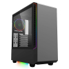 Case ATX GAMEMAX Panda T802, 1x120mm ARGB fan, 3xARGB LED strip, PWM/Rainbow HUB, USB3.0, TG, Black
