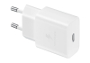 Original Sam. EP-T1510, Fast Travel Charger 15W PD (w/o cable), White