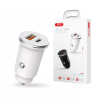 Car Charger XO, PD+QC3.0, CC25, White