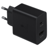 Original Sam. EP-TA220, Fast Travel Charger 35W Duo, Black