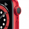 Apple Watch Series 6 GPS, 40mm Aluminum Case with Red Sport Band, M00A3 GPS, Product (Red)