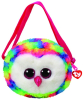 TY TG OWEN - multicolor owl 15 cm (shoulder bag)