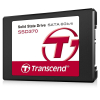 2.5" SATA SSD  256GB  Transcend "SSD370" [R/W:560/460MB/s, 70/70K IOPS, SM2246EN, NAND MLC]