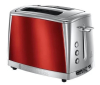 Russell Hobbs 23220-56/RH Luna Toaster 2SL Red    