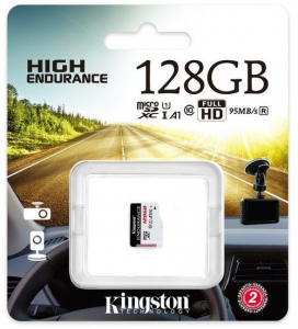 28GB microSD Class10 A1 UHS-I FC Kingston High Enduranc