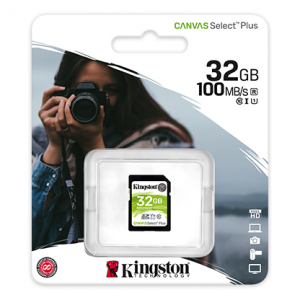 32GB microSD Class10 UHS-I Kingston Canvas Select