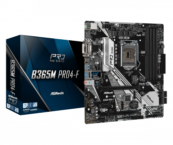 MB ASRock B365M PRO4-F mATX