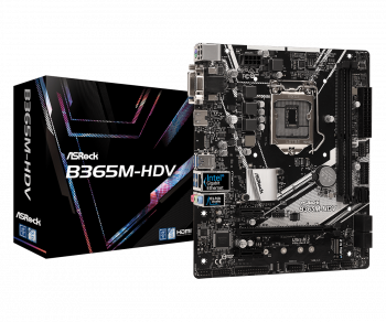 MB ASRock B365M-HDV mATX