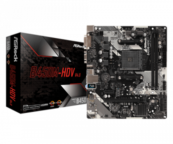 MB ASRock B450M-HDV R4.0 mATX