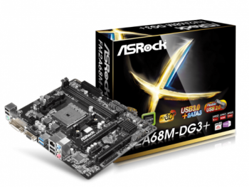 MB ASRock FM2A68M-DG3+ mATX