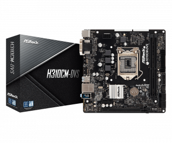 MB ASRock H310CM-DVS mATX