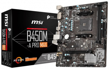 MSI B450M-A PRO MAX