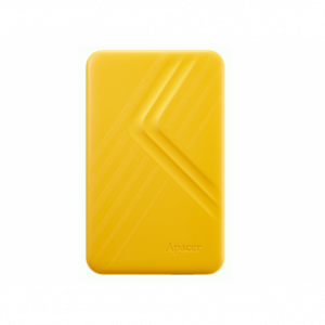 1.0TB (USB3.1) 2.5" Apacer AC236 Ultra-Slim Portable Hard Drive, Yellow