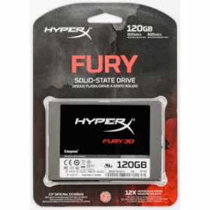 2.5" SSD 120GB  Kingston HyperX FURY 3D