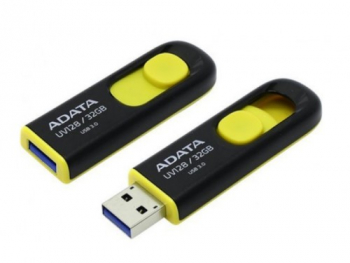 ADATA "UV128", Black-Yellow