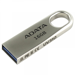 ADATA "UV310", Silver, Metal Case