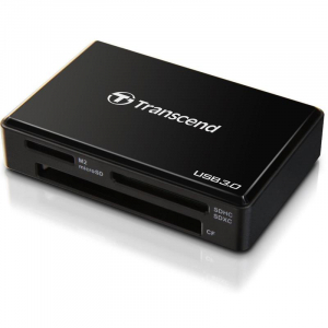 Card Reader Transcend "TS-RDF8" Black, USB3.1 (All-in-1)