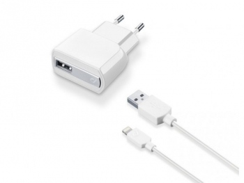 	Cellular iPhone Compact USB Charger, - White