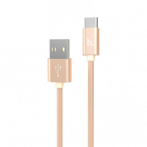 Hoco Type-C cable, X2 , 1M - Gold