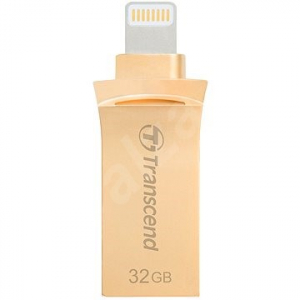  Transcend "JetDrive Go 500", Gold Plating, Metallic Case