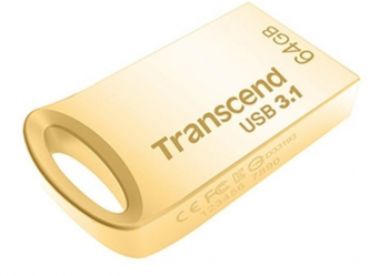 Transcend "JetFlash 710G", Gold, Metal Case,
