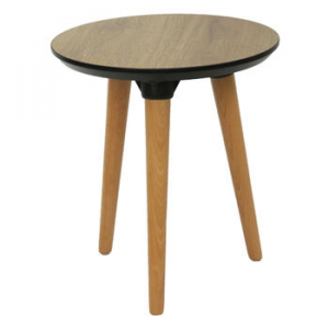 Masă cu suprafaţă şi picioare din lemn, 400x450 mm, lemn