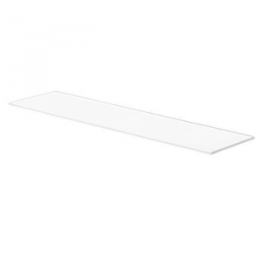 Poliţă cu colţuri drepte Glassline 800x200x8 mm