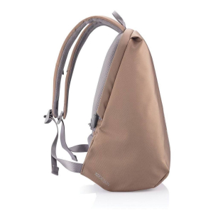 Backpack Bobby Soft, anti-theft, P705.796 for Laptop 15.6" & City Bags, Brown