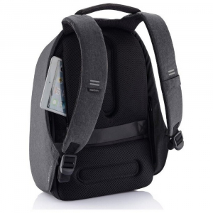 Backpack Bobby Hero Regular, anti-theft, P705.291 for Laptop 15.6" & City Bags, Black 