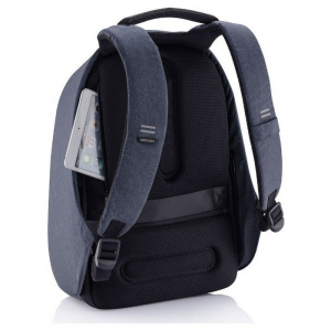 Backpack Bobby Hero Regular, anti-theft, P705.295 for Laptop 15.6" & City Bags, Navy 