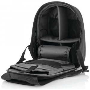 Backpack Bobby Hero Regular, anti-theft, P705.291 for Laptop 15.6" & City Bags, Black 