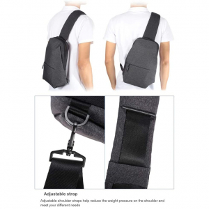Xiaomi Mi City Sling Bag (Light Gray)