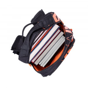 Backpack Rivacase 5430, for Laptop 15,6" & City bags, Black/Orange