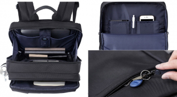 Backpack Xiaomi Mi Business, for Laptop 15.6" & City Bags, Black