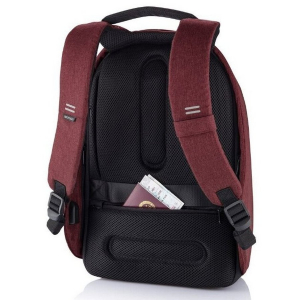 Backpack Bobby Hero Regular, anti-theft, P705.294 for Laptop 15.6" & City Bags, Red 