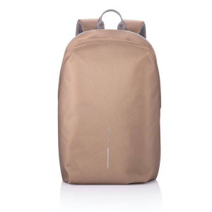 Backpack Bobby Soft, anti-theft, P705.796 for Laptop 15.6" & City Bags, Brown