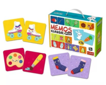 Trefl 2272 Game - Memos Classic&plus Logic